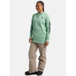 Hanorac BURTON - Women's Oak Pullover Hoodie - SOFT SAGE HEATHER S