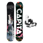 SET Placa Snowboard CAPiTA D.O.A. 2026 150 x Legaturi Snowboard UNION Men's 2026 FLITE White M