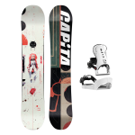 Placa Snowboard CAPiTA OUTERSPACE LIVING 2026 x Legaturi Snowboard CLEW Independence 1.0 2026 - White