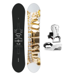 SET Placa Snowboard ENDEAVOR - Rover 2026 x Legaturi Snowboard CLEW Independence 1.0 2026 - White