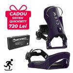 Legaturi Snowboard CLEW Independence 1.0 2027 - Purple