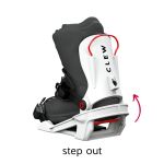 Legaturi Snowboard CLEW Freedom 1.0 White 2025 M TEST