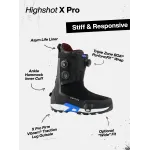 Boots Snowboard BURTON - STEP ON Men's - HIGHSHOT X Pro Black W27