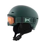 Casca Ski Snowboard Kids ANON - DEFINE Brunswick Green