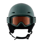 Casca Ski Snowboard Kids ANON - DEFINE Brunswick Green
