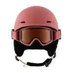 Casca Ski Snowboard Kids ANON - DEFINE Terracotta