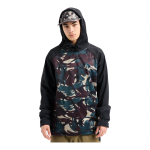 Hanorac BURTON - Crown Weatherproof Riding Pullover 10k/10k - Seersucker Camo / True Black