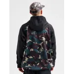 Hanorac BURTON - Crown Weatherproof Riding Pullover 10k/10k - Seersucker Camo / True Black