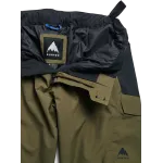 Pantaloni Snowboard BURTON - Men's Reserve 2L - True Black/Dried Moss