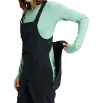 Salopeta Snowboard BURTON -Women's - Reserve 2L Stretch Slim Insulated - True Black