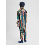 1st Layer BURTON - Kids' and Toddlers' Midweight Base Set - PAINT STRIPE