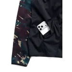 Hanorac BURTON - Men's - Crown Weatherproof Pullover Fleece - Seersucker Camo / True Black