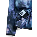 Hanorac BURTON - Women's - Crown Weatherproof Pullover Fleece - Crystal Dye