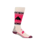 Sosete Snowboard BURTON - Women's - Performance Lightweight Socks (2 Pack) SHOCKWAVE PINK