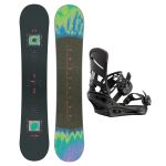 SET Placa Snowboard ENDEAVOR - BOD 2026 + Legaturi Snowboard BURTON - Men's - MISSION Black W27
