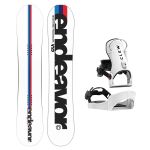 SET Placa Snowboard ENDEAVOR - Pioneer 2026 +Legaturi Snowboard CLEW Independence 1.0 2027 - White