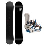 SET Placa Snowboard ENDEAVOR - PIONEER Legacy 2026 + Legaturi Snowboard BURTON - Men's - MALAVITA Warm Gray W27