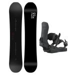 SET Placa Snowboard ENDEAVOR - PIONEER Legacy 2026 + Legaturi Snowboard UNION Men's 2027 FORCE TEAM Black