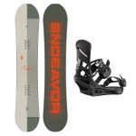 SET Placa Snowboard ENDEAVOR - Pioneer QSL 2025 + Legaturi Snowboard BURTON - Men's - MISSION Black W27