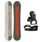 SET Placa Snowboard ENDEAVOR - Pioneer QSL 2025 + Legaturi Snowboard CLEW Independence 1.0 2027 - Black