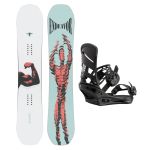 SET Placa Snowboard ENDEAVOR - Ranger 2026 + Legaturi Snowboard BURTON - Men's - MISSION Black W27