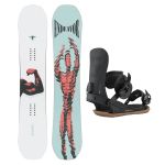 SET Placa Snowboard ENDEAVOR - Ranger 2026 + Legaturi Snowboard UNION Men's 2027 STRATA Black