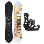 SET Placa Snowboard ENDEAVOR - Rover 2026 + Legaturi Snowboard BURTON - Men's - MISSION Black W27