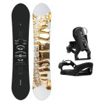 SET Placa Snowboard ENDEAVOR - Rover 2026 x Legaturi Snowboard CLEW Independence 1.0 2027 - Black