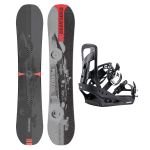 SET Placa Snowboard ENDEAVOR - Sentinal 2026 + Legaturi Snowboard BURTON - Men's - FREESTYLE Black W27