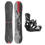 SET Placa Snowboard ENDEAVOR - Sentinal 2026 + Legaturi Snowboard BURTON - Men's - MISSION Black W27