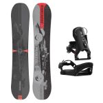 SET Placa Snowboard ENDEAVOR - Sentinal 2026 x Legaturi Snowboard CLEW Independence 1.0 2027 - Black
