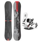 SET Placa Snowboard ENDEAVOR - Sentinal 2026 + Legaturi Snowboard UNION Unisex 2027 NEO White