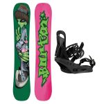 SET Placa Snowboard BURTON - GOOD COMPANY Camber 2027 + Legaturi Snowboard BURTON - Women's - CITIZEN Black W27