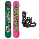 SET Placa Snowboard BURTON - GOOD COMPANY Camber 2027 + Legaturi Snowboard BURTON - Men's - MISSION Black W27