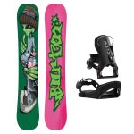 SET Placa Snowboard BURTON - GOOD COMPANY Camber 2027 + Legaturi Snowboard CLEW Independence 1.0 2027 - Black