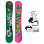 SET Placa Snowboard BURTON - GOOD COMPANY Camber 2027 + Legaturi Snowboard CLEW Independence 1.0 2027 - White
