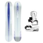 SET Placa Snowboard CAPiTA - ARTEMIS 2027 - 147 + Legaturi Snowboard CLEW Independence 1.0 2027 - White