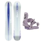 SET Placa Snowboard CAPiTA - ARTEMIS 2027 - 147 + Legaturi Snowboard UNION Women's 2027 TRILOGY Violet
