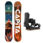 SET Placa Snowboard CAPiTA - D.O.A. 2027 + Legaturi Snowboard UNION Men's 2027 STRATA Black