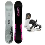 SET Placa Snowboard CAPiTA - MEGA MERCURY 2027 - 157 + Legaturi Snowboard UNION Unisex 2027 ATLAS PRO Stone