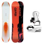 SET Placa Snowboard CAPiTA - MERCURY 2027 + Legaturi Snowboard CLEW Independence 1.0 2027 - White