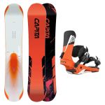 SET Placa Snowboard CAPiTA - MERCURY 2027 + Legaturi Snowboard UNION Men's 2027 ATLAS Orange