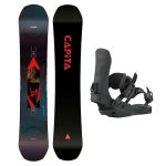 SET Placa Snowboard CAPiTA - SUPER D.O.A. 2027 + Legaturi Snowboard UNION Men's 2027 FORCE TEAM Black