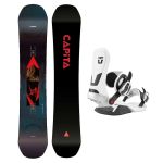 SET Placa Snowboard CAPiTA - SUPER D.O.A. 2027 + Legaturi Snowboard UNION Unisex 2027 NEO White