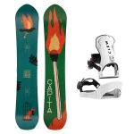 SET Placa Snowboard CAPiTA - THE EQUALIZER 2027 + Legaturi Snowboard CLEW Independence 1.0 2027 - White