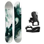 SET Placa Snowboard CAPiTA - THE NAVIGATOR 2027 - 167 + Legaturi Snowboard CLEW Independence 1.0 2027 - Black