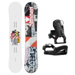 SET Placa Snowboard ENDEAVOR - Live 2026 155 + Legaturi Snowboard CLEW Independence 1.0 2027 - Black