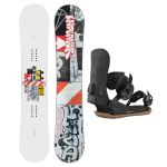 SET Placa Snowboard ENDEAVOR - Live 2026 155 + Legaturi Snowboard UNION Men's 2027 STRATA Black