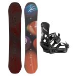SET Placa Snowboard ENDEAVOR - Maverick 2026 + Legaturi Snowboard BURTON - Men's - MISSION Black W27