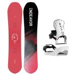 SET Placa Snowboard ENDEAVOR - Trooper PRO 2026 + Legaturi Snowboard CLEW Independence 1.0 2027 - White